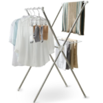 アイリスオーヤマ H-70XN ふとんも干せるコンパクト洗濯物干し 、レビュー!